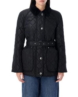 Burberry Quilted Nylon Jacket - Black