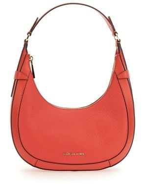 Michael Kors Preston Small Hobo Bag - Red