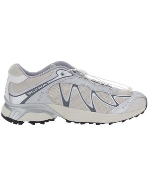 Salomon 'Xt-Whisper' Trainers With Printed Logo On The Side And Drawstring Closure - Grey