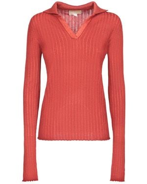 120% Lino T-shirts - Red