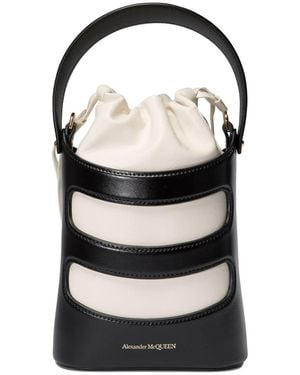 McQueen The Rise Mini Crossbody - Black