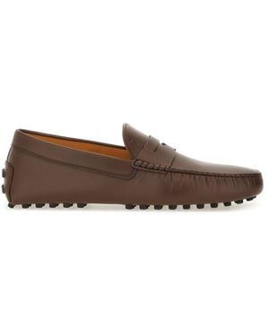 Tod's Moccasin "Gommino Bubble" - Brown