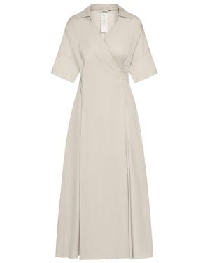 Max Mara Day Evening Dress - White