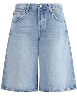 Agolde Bermuda Shorts - Blue