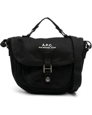 A.P.C. Bum Bags - Black