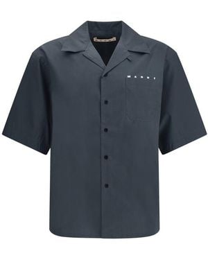 Marni Bowling Shirt - Blue