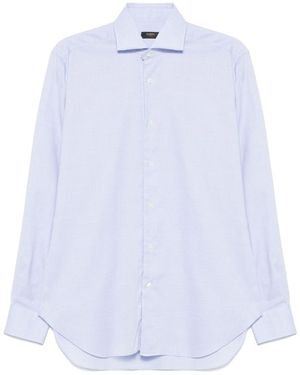 Barba Napoli Cotton Shirt - White