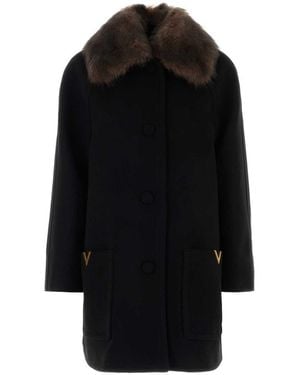 Valentino Garavani Coats - Black