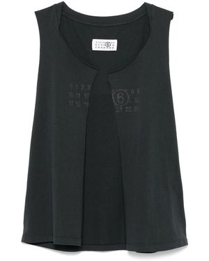 MM6 by Maison Martin Margiela Gilet - Black