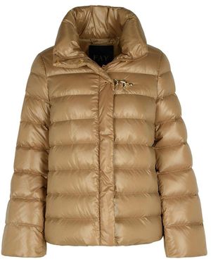 Fay Polyamide Down Jacket - Brown