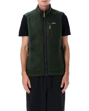 Patagonia Retro Pile Fleece Vest - Black