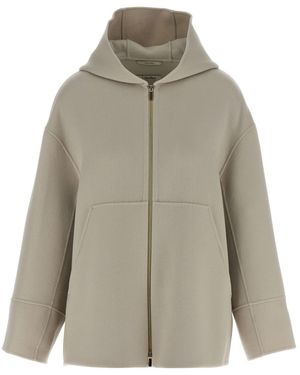 Max Mara 'Romina' Hoodie - Natural
