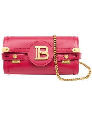 Balmain B-Buzz 23 Shoulder Bag - Pink