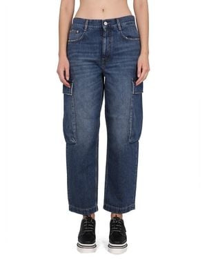 Stella McCartney Cargo Jeans - Blue