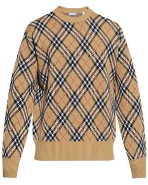 Burberry Jumpers - Grey