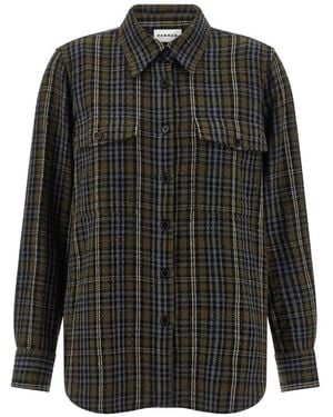 P.A.R.O.S.H. Sequined Cotton Shirt - Black