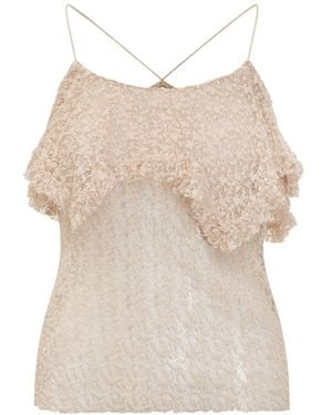 Philosophy Di Lorenzo Serafini Lace Top - Natural