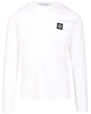 Stone Island T-Shirts And Polos - White