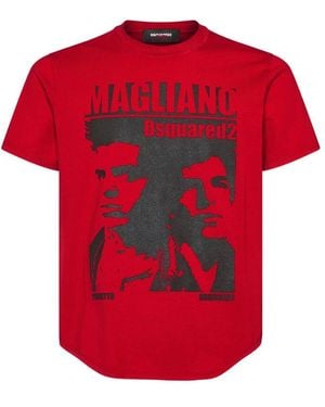 DSquared² T-Shirts - Red