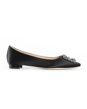 Manolo Blahnik Sandals & Slides - Black