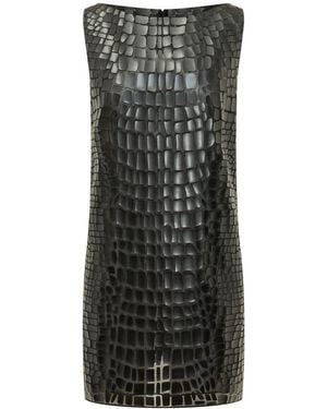 DSquared² Uptown Croco Dress - Black