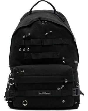 Balenciaga Army Medium Backpack - Black