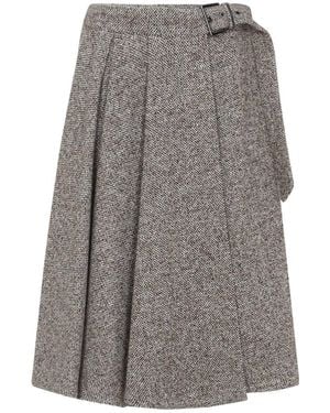 Brunello Cucinelli Skirt - Gray