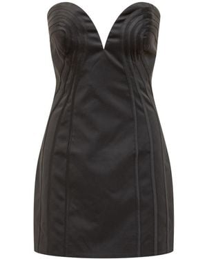 ROTATE BIRGER CHRISTENSEN Mini Rotate Dress - Black