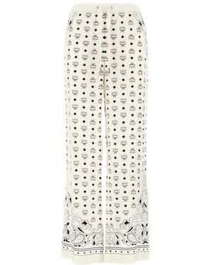 MCM Trousers - White