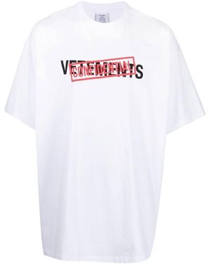 Vetements T-Shirt - White