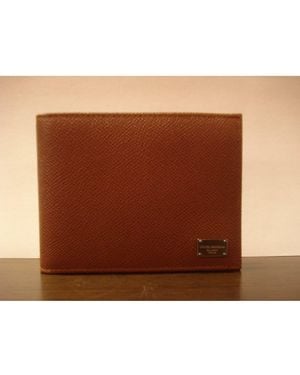 Dolce & Gabbana Wallets - Brown