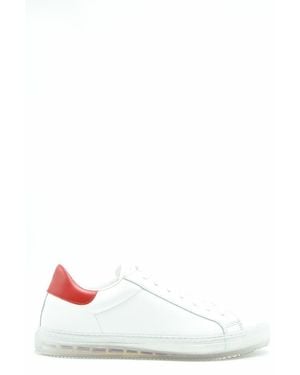 Kiton Leather Trainers - White