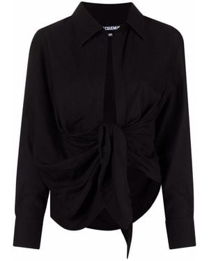 Jacquemus La Chemise Bahia - Black