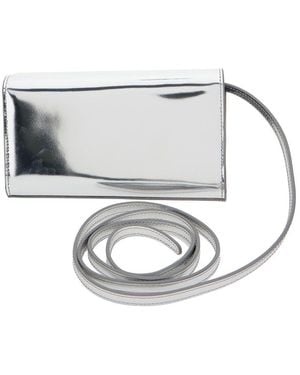 DIESEL '1Dr' Metallic Belt Bag With Logo Plate