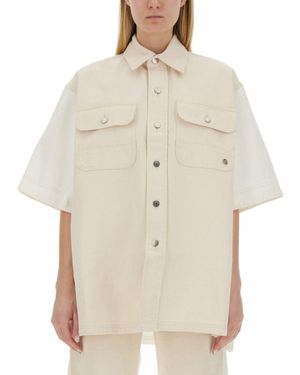 Stella McCartney Denim Shirt - Natural