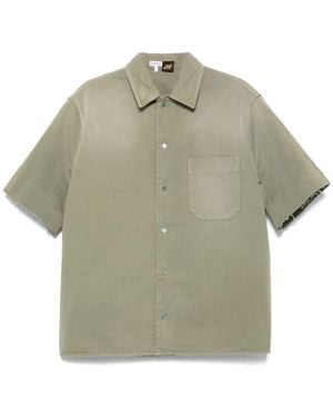 Loewe Anagram Cotton Shirt - Green
