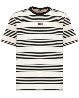MSGM T-Shirts And Polos - White