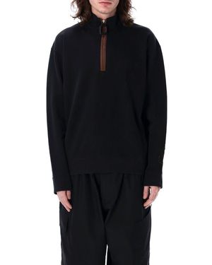 JW Anderson Half-Zip Sweatshirt - Black