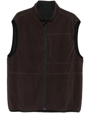 Gramicci Thermal Fleece Reversible Vest - Black