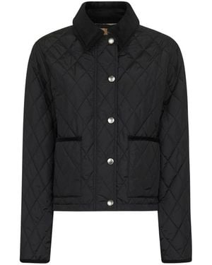 Burberry Nylon Quilted Jacket - Black