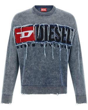DIESEL 'k-fronzi' Sweater - Blue