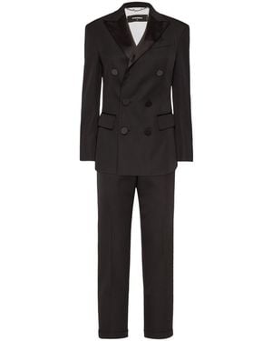 DSquared² Boston Double-breasted Suit - Black