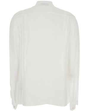 Tory Burch Blouse With Pussybow Collar - White