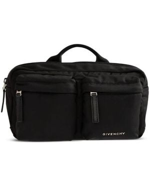 Givenchy Essential U Nylon Belt Bags - Black