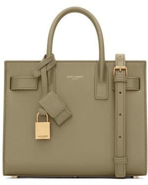Saint Laurent Bag "Sac De Jour" Nano - Metallic