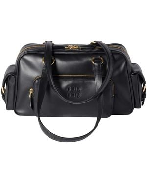 Miu Miu Top Case Bags - Black