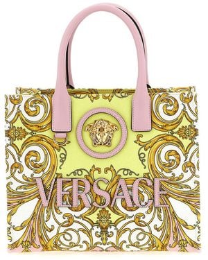 Versace 'La Medusa' Shopping Bag - Metallic