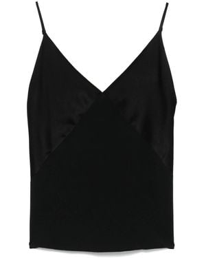 Forte Forte Satin Top - Black
