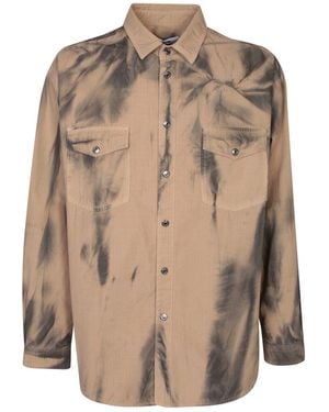 MSGM Shirts - Natural