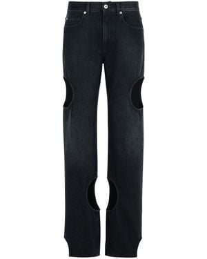 Off-White c/o Virgil Abloh 'Meteor' Denim Jeans - Blue